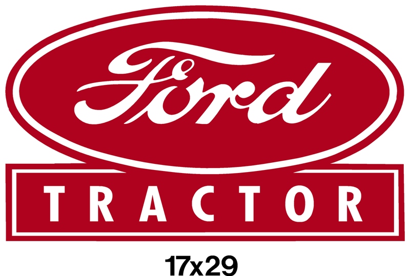 Old ford tractor decal #9